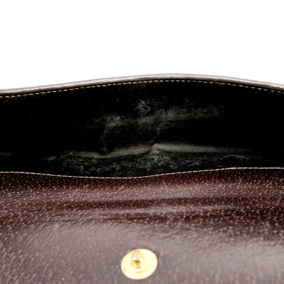 Gucci wallet GG pattern beige canvas �~ leather Auth used T17241 - Picture 8 of 9